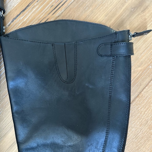 Women’s Sam Edelman Mikala Knee High Wide Calf Black riding boot - Picture 6 of 11